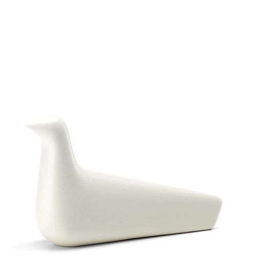 Designobjekt Vogel LOiseau von vitra Keramik elfenbein im LHL Onlineshop kaufen. Vorderansicht