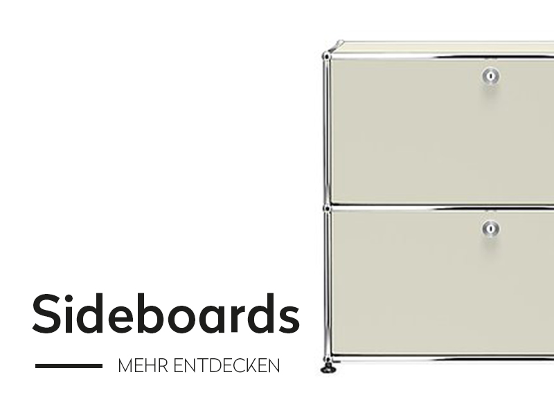 Banner mit Aufschrift "Sideboards Mehr entdecken"
