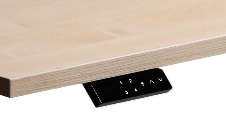 Höhenverstellbarer Schreibtisch von LHL bei LHL im Onlineshop kaufen – Detail Bedienelement