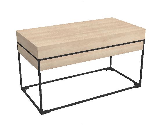 LHL Onlineshop - Abverkaufsmöbel - Couchtisch Steelcase umami